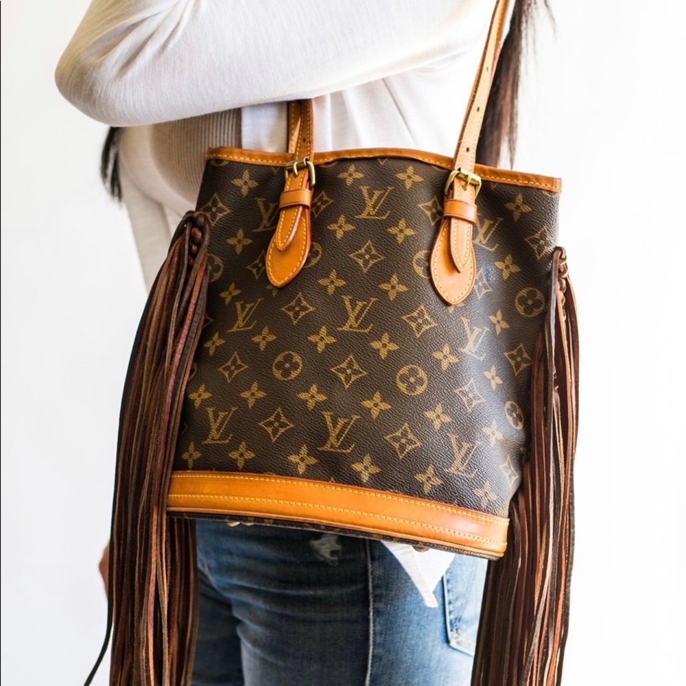 Boho Vintage Louis Vuitton Tote
